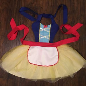Princess Apron Disney Little Mermaid Ariel Inspired Child Kids Toddler Girls Adult Dress Up Apron Snow White