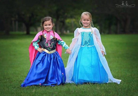 Elsa Dress / Disney Princess Inspired Frozen Elsa Costume Kids, Girls,  Toddler, Child Princess Costume -  Norway