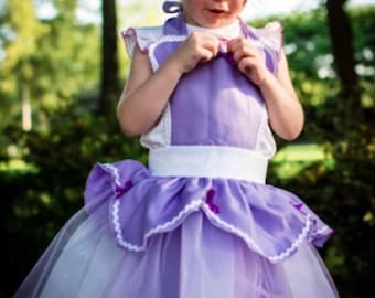 Princess Apron Disney Sofia the First Disney Inspired Dress Up Apron Child Kids Toddler Girls Adult