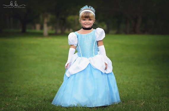 Cinderella Costume Child Disney Blue Dress Cinderella Costume Child Disney Blue Dress
