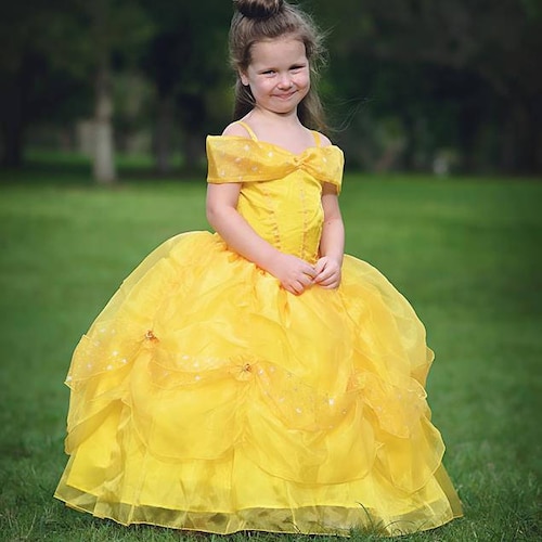 Beauty and the Beast Belle Costume Princess Dress - Etsy
