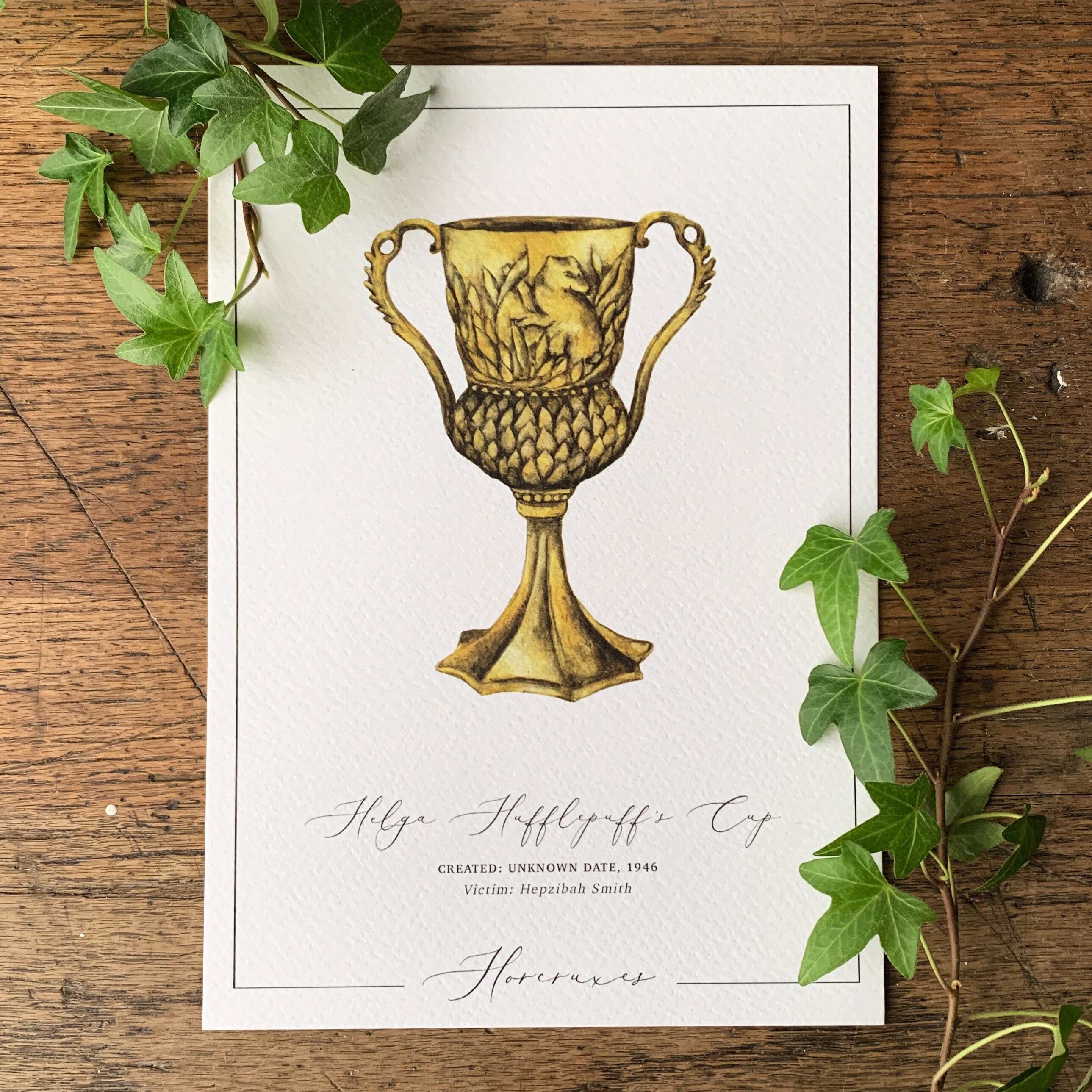 Horcruxes Individual A5 Print Set ALL Horcruxes | Etsy