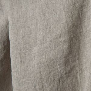 Natural Not Dyed Linen Fabric, MEDIUM WEIGHT Linen, 210 GSM, Softened ...
