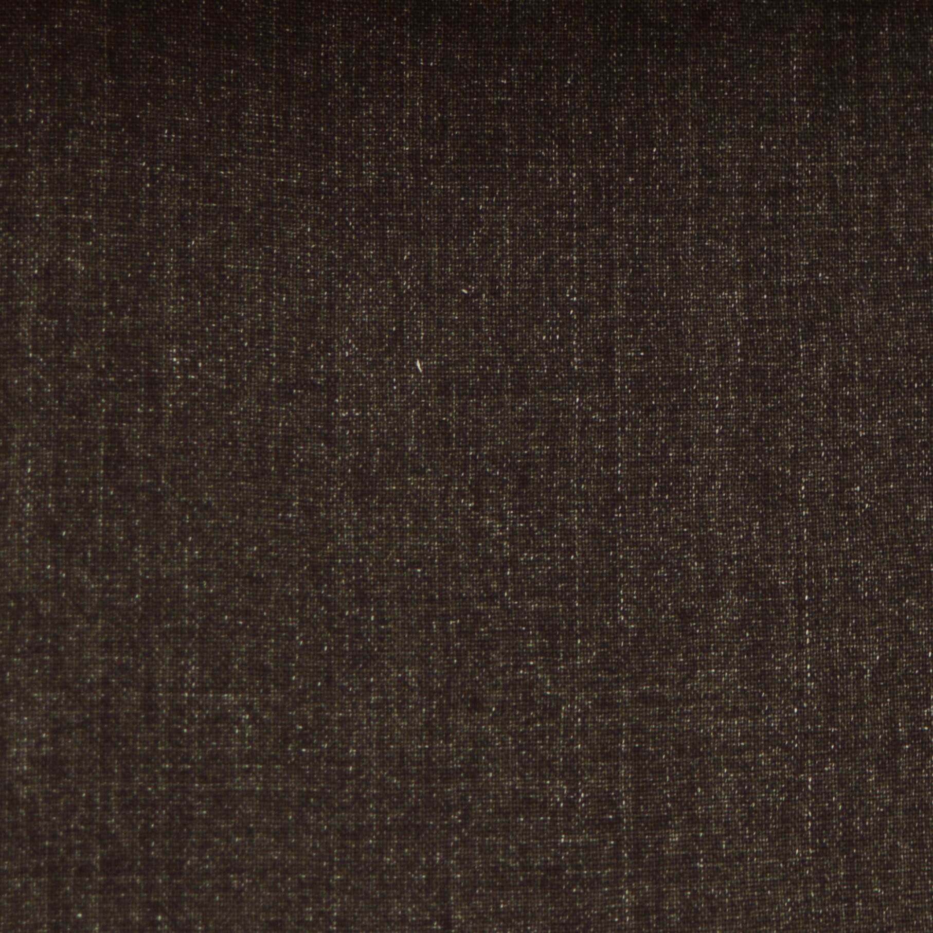 Softened pure linen fabric dark brown melange linen Etsy