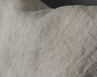 REMNANTS SALE! Pure linen fabric, 170 GSM, natural not dyed linen fabric, stonewashed linen, linen fabric by the meter, by the yard