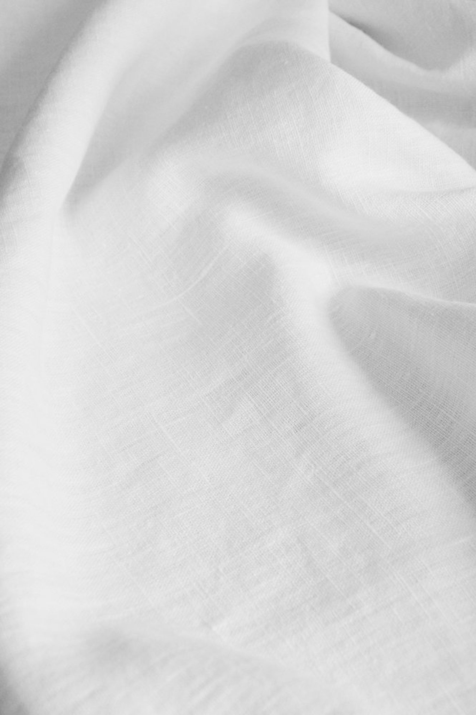Softened White Linen Fabric QUITE HEAVY Thick White Linen Etsy