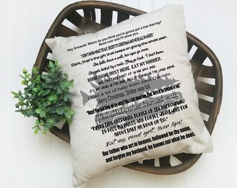 Christmas Vacation Movie Quote Pillow, Christmas Vacation Movie Decor, Christmas Vacation Quotes, Christmas Vacation Gift, Chevy Chase