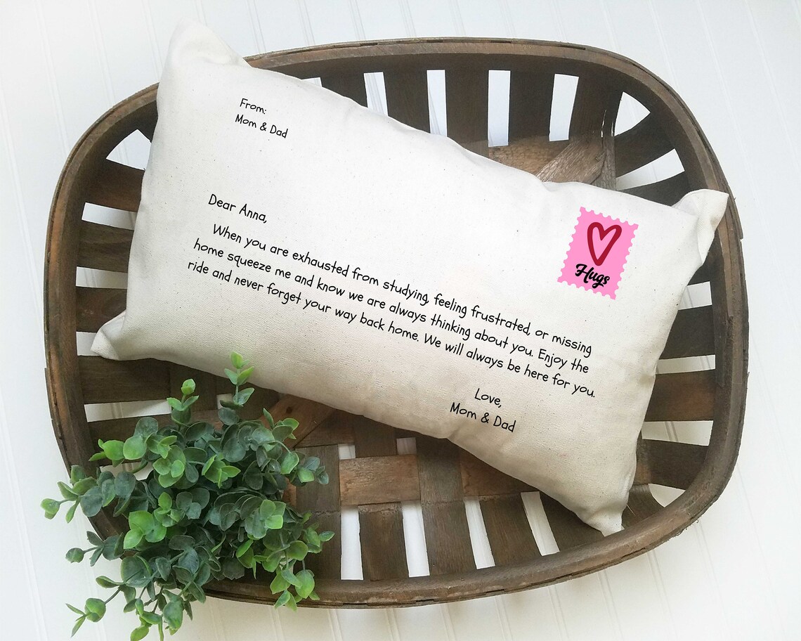 Personalized Dorm Decor Dorm Room Pillow College Dorm Gift Etsy