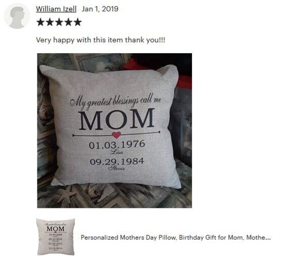 ME & YOU Mother's Day Gift For Mom Special Pillow, Happy Birthday Mom Gift