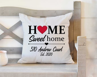 Realtor Gift, Real Estate Closing Gift, New Home Gift, Home Closing Gift, Realtor Gift Ideas, House Warming Pillow, Our First Home