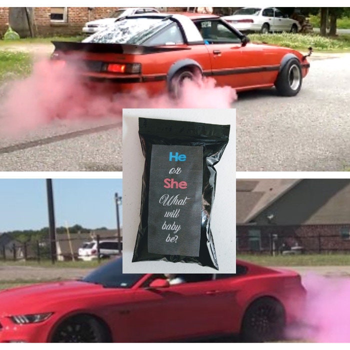 Gender Reveal Burnout Tire Pack Burnout Tire Tire Smoke Etsy