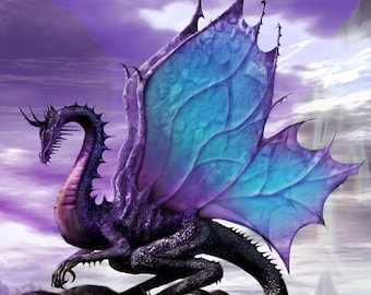 Majestic Dragon Cross Stitch Pattern