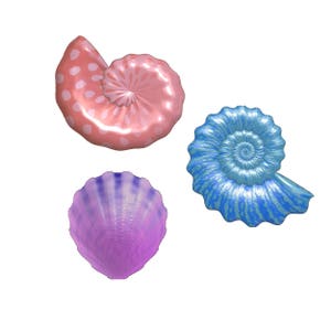 Shell Pack 1 - 3 Cross Stitch Patterns