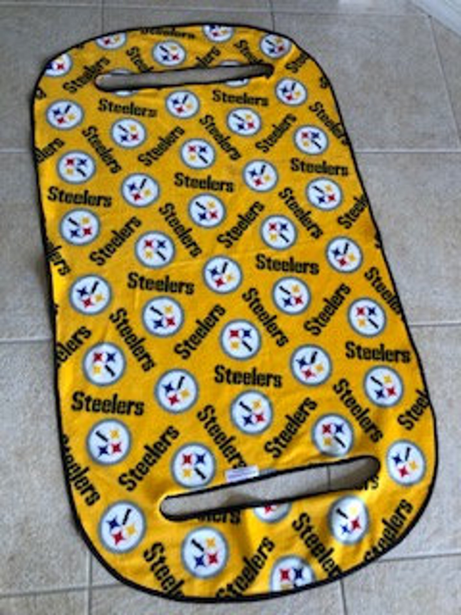 Golf Cart Seat Cover Pittsburgh Steelers Fleece Cover Etsy