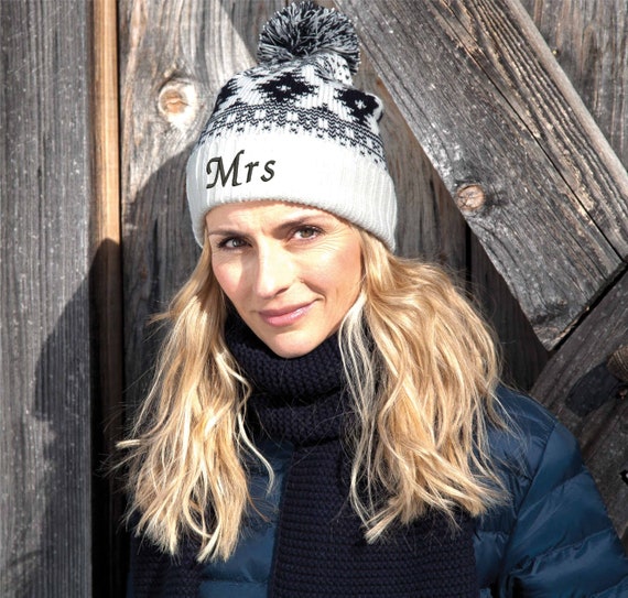 personalised winter hats