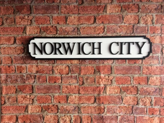 Vintage Wood London Street Sign LEEDS UNITED