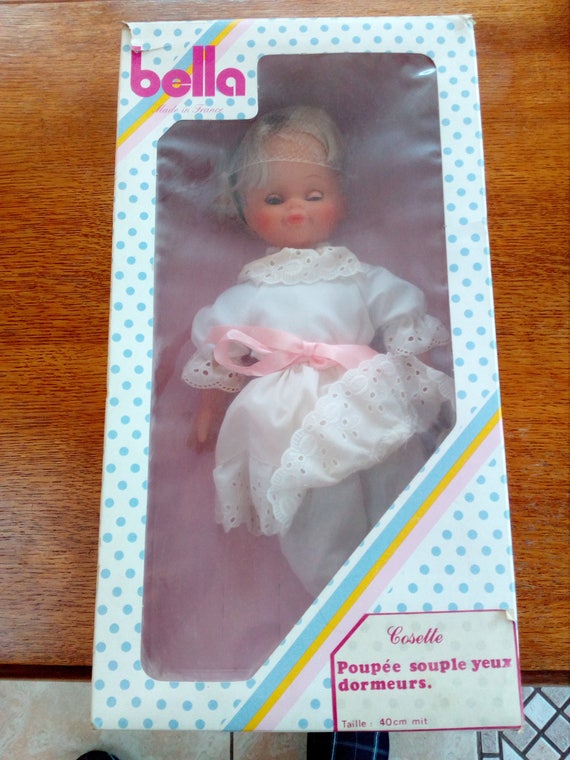 POUPEE BELLA PITCHOUN BOITE D'ORIGINE 45CM Made in FRANCE