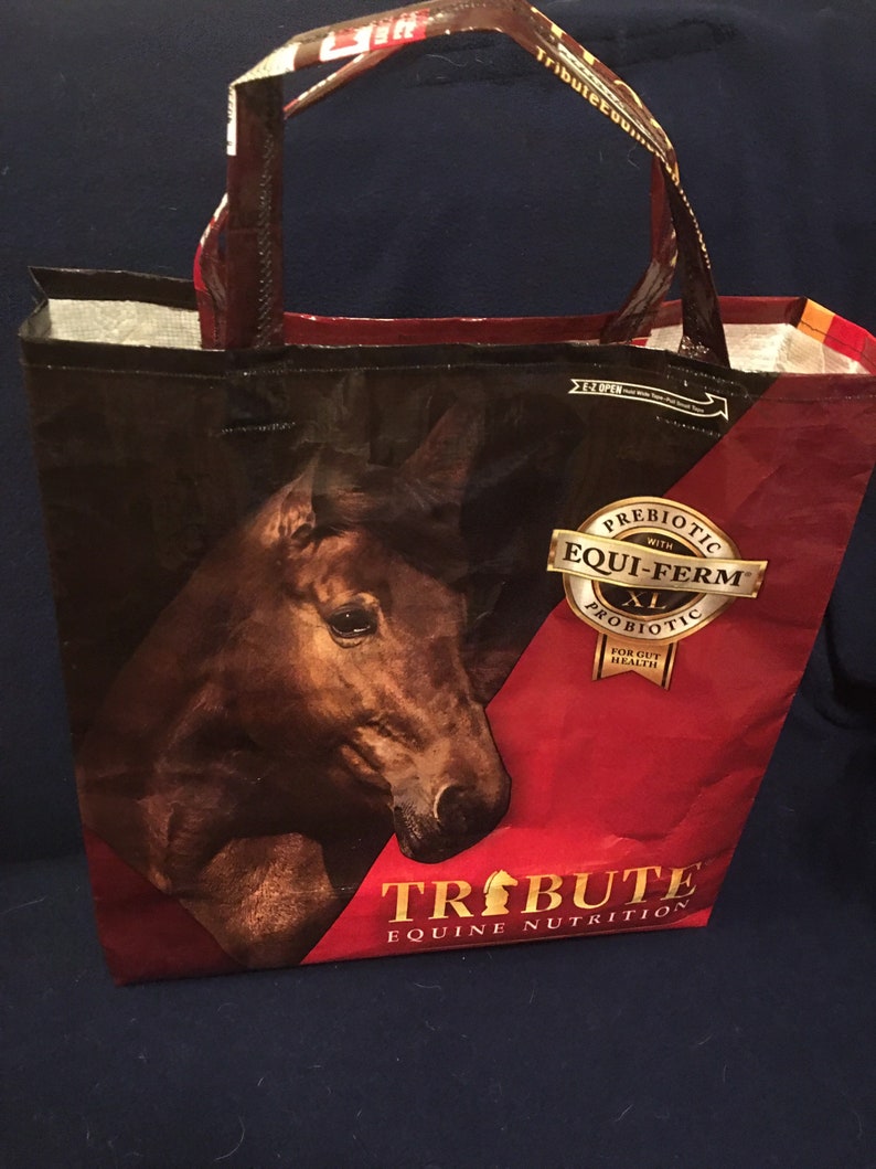 Miniature Horse Equine Feed Bag Totes Etsy