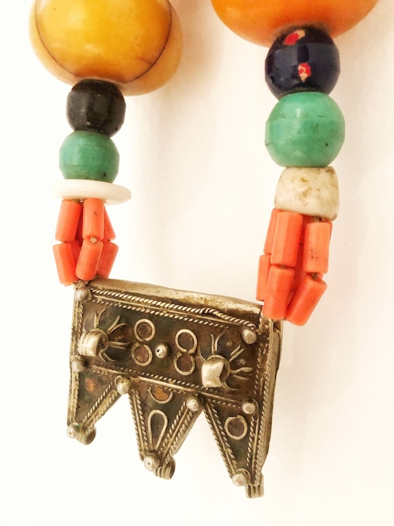 Moroccan Statement Necklace - image 4