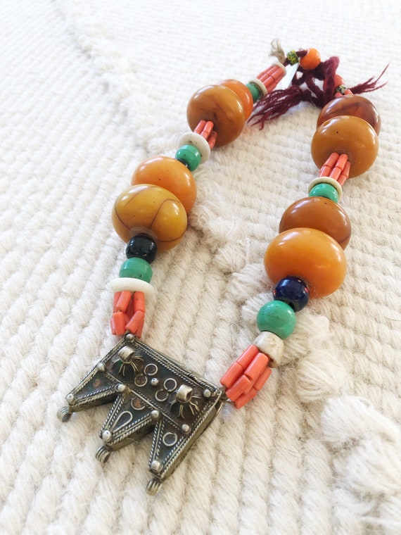 Moroccan Statement Necklace - image 7