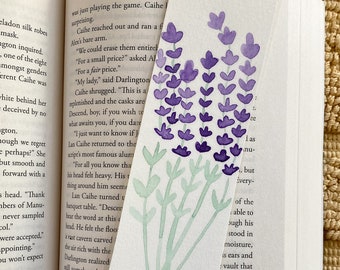 Lavendar Art Bookmark