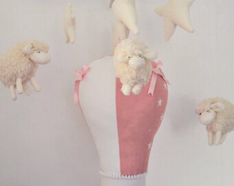 Sleep baby sleep Ballon Babykamer Mobiel Schaapje Kraamkado Babyshower
