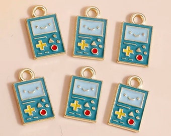 Retro Gameboy Charm / Game Machine Video Game Retro Gaming 90’s Handheld Game Boy Pendant Charms Videogame Gamer Boy Gamerboy