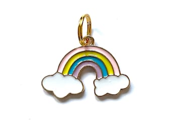 Rainbow Cloud Charm