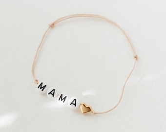 Naam armband | Letter armband | Armband met naam | Polsbandje gepersonaliseerde | Familie Armband | Vriendschap armband | Armband hofdame