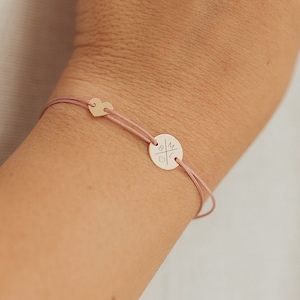 Gravurarmband Herz | Namensarmband | Armband mit Name | Armband personalisiert | Familienarmband | Freundschaftsarmband | Armband Trauzeugin