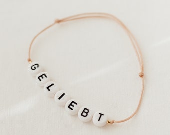 Name bracelet | Letter bracelet | Bracelet with name | Wristband personalized | Family Bracelet | Friendship bracelet | Bracelet maid of honor