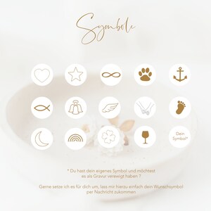 Engraved plate, 925 sterling silver | gold-plated | rose gold-plated image 5