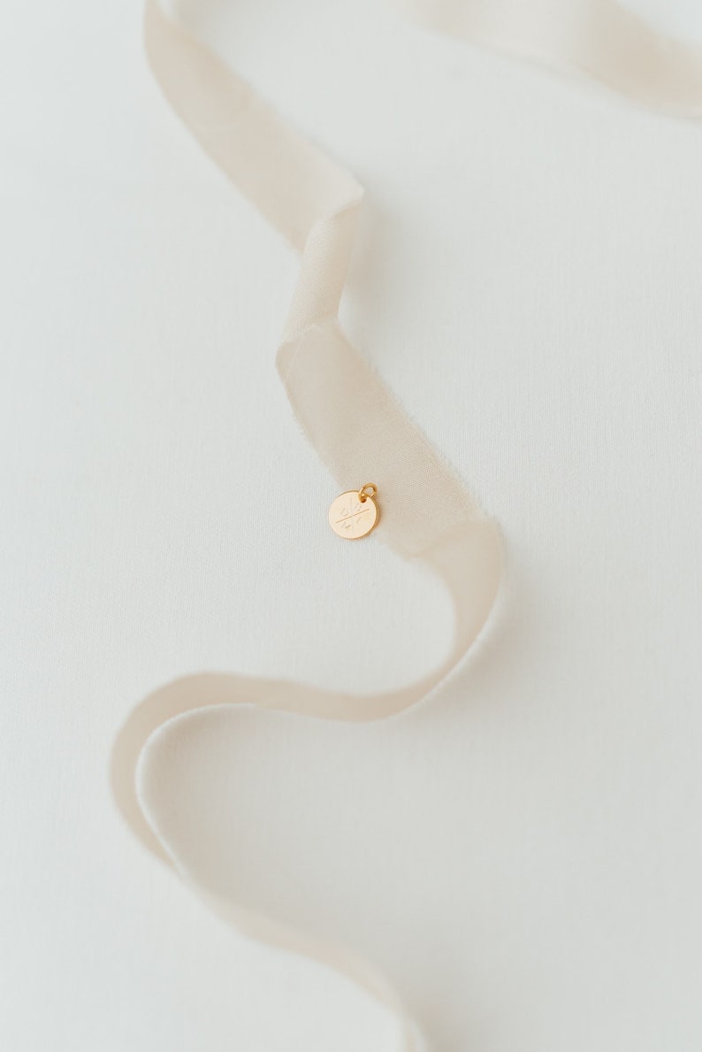 Engraved plate, 925 sterling silver | gold-plated | rose gold-plated image 2