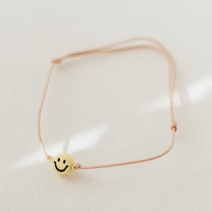 Smileyarmband | Namensarmband | Buchstabenarmband |Armband Smiley | Familienarmband | Freundschaftsarmband | Armband Trauzeugin