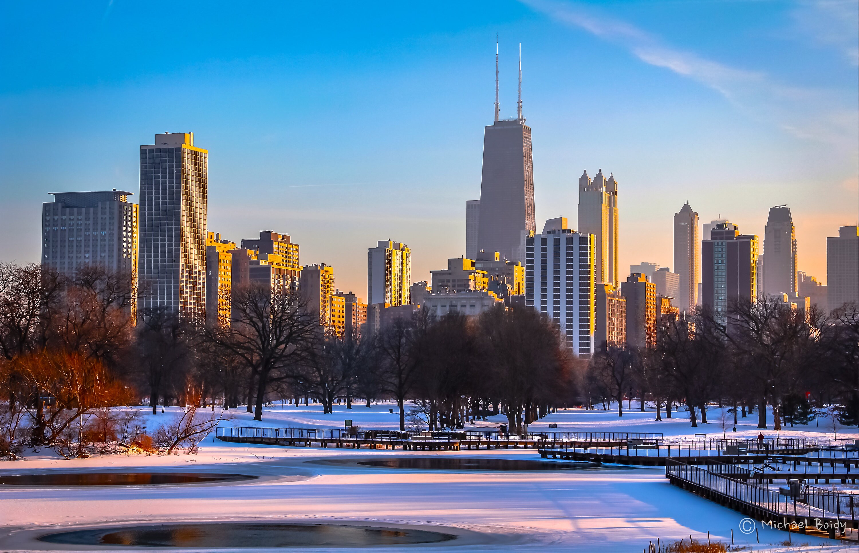 Chicago Winter Skyline