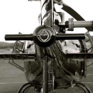 Helicopter Rear Abstract