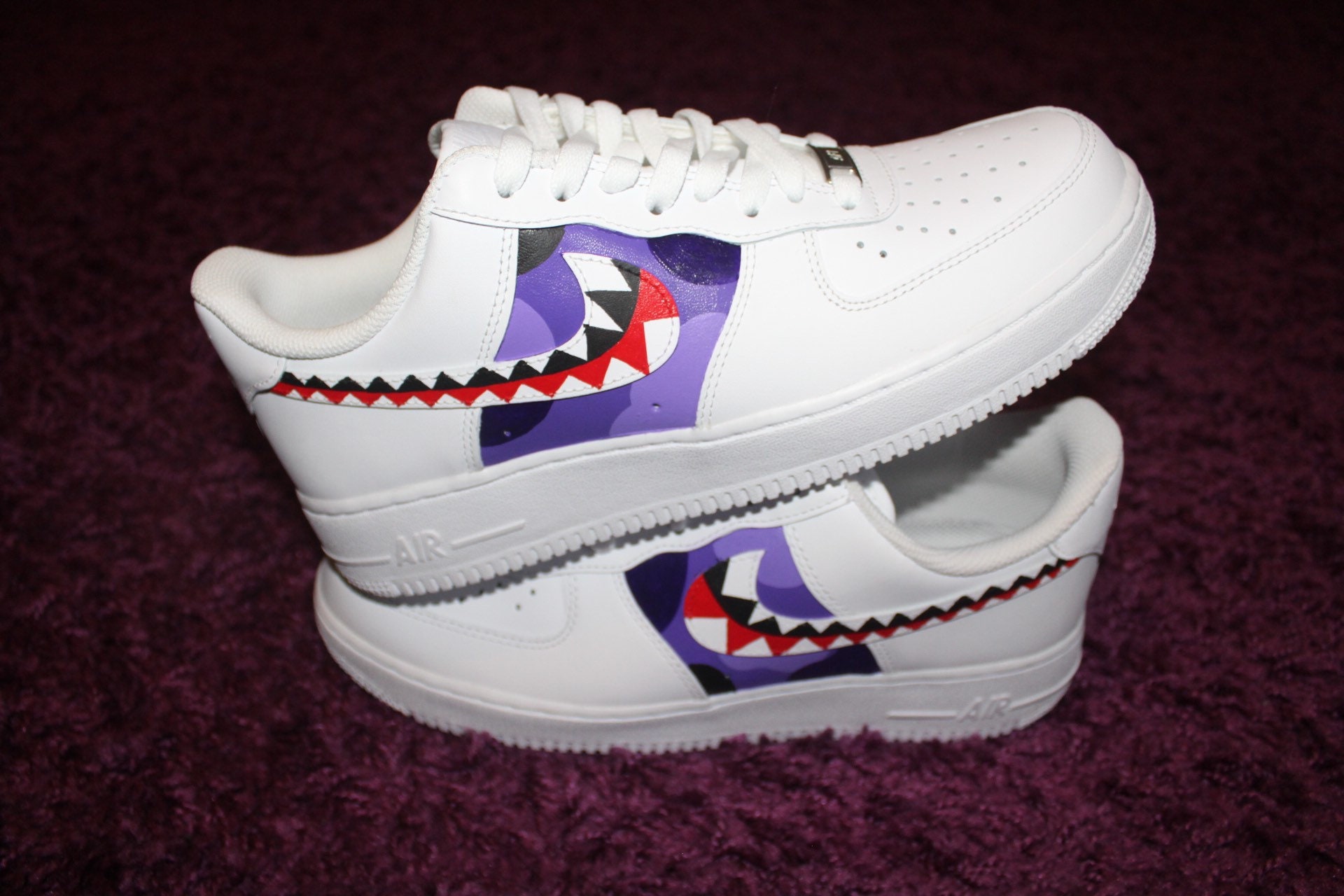 bape coach air force 1