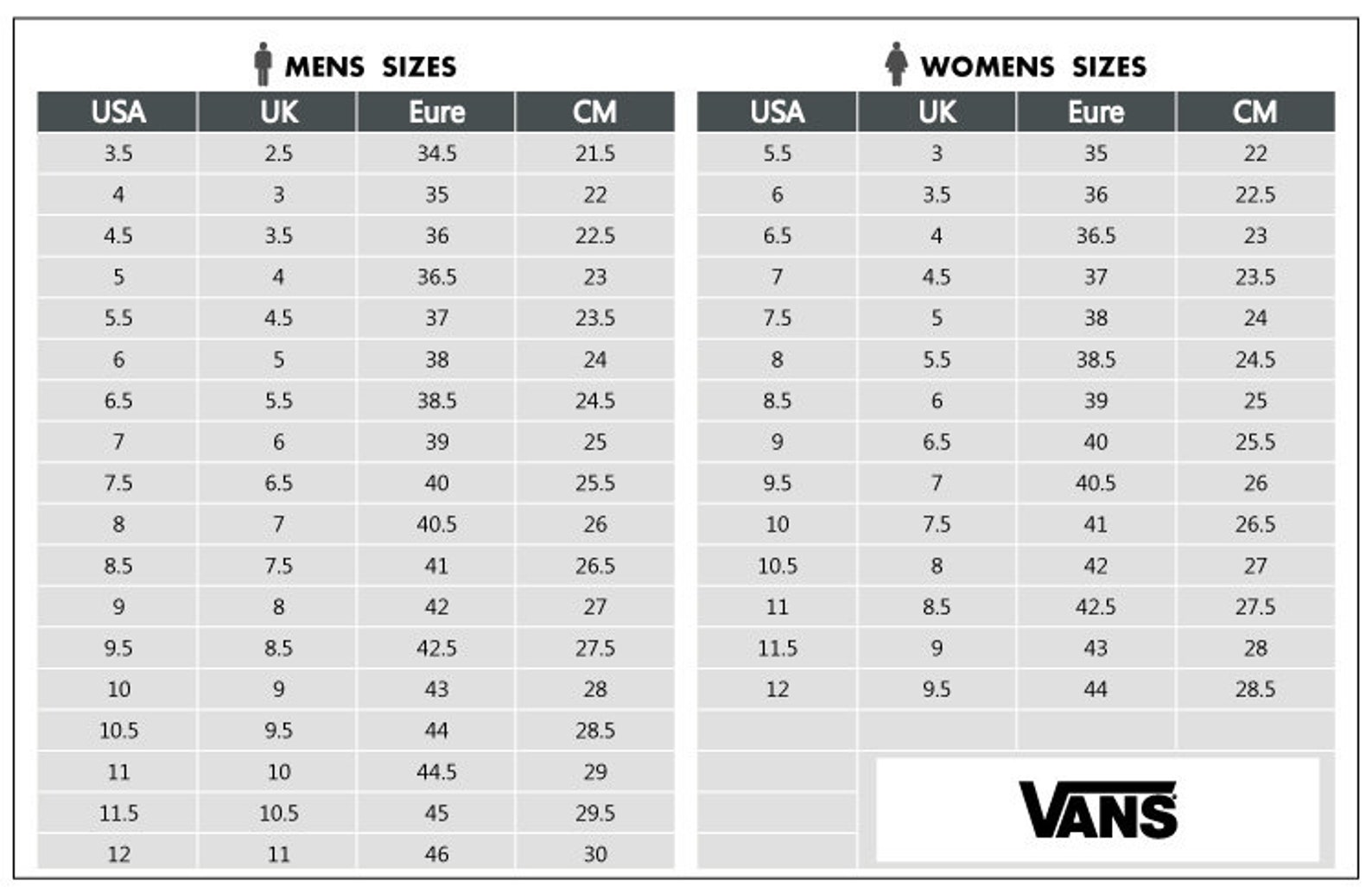 Vans Размерная сетка uk us. Uk 8 5 размер vans. Vans размер обуви us 9.5. Uk Size обувь vans. Uk eur