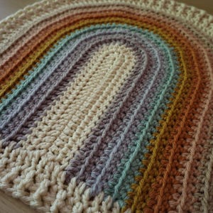Rainbow Baby Blanket Lovey | Baby Shower Gift | Rainbow Baby Gift | Baby Blanket | Handmade Blanket | Crochet Blanket