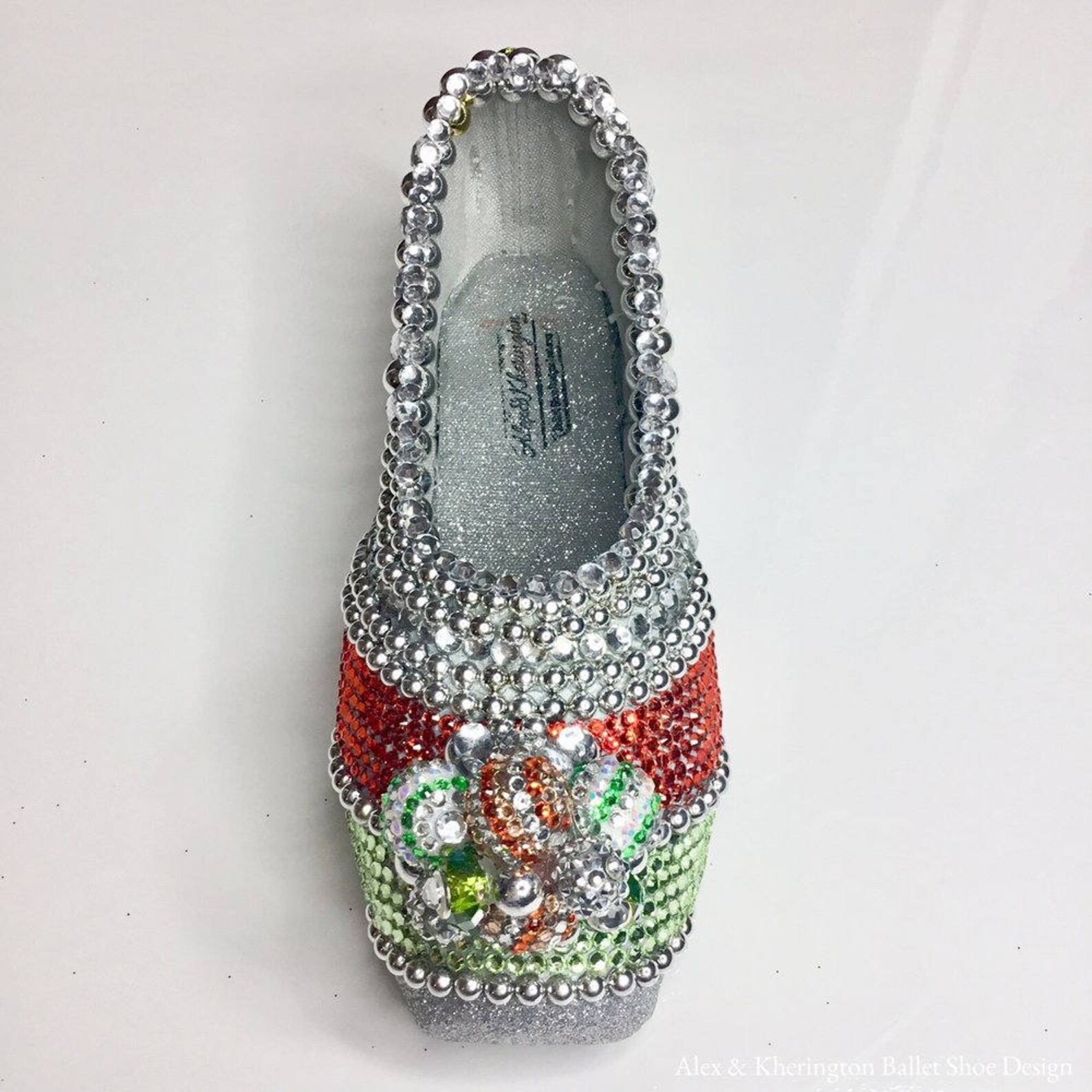 grand jeté - alex & kherington ballet shoe design, pointe shoe design, decorated pointe shoes