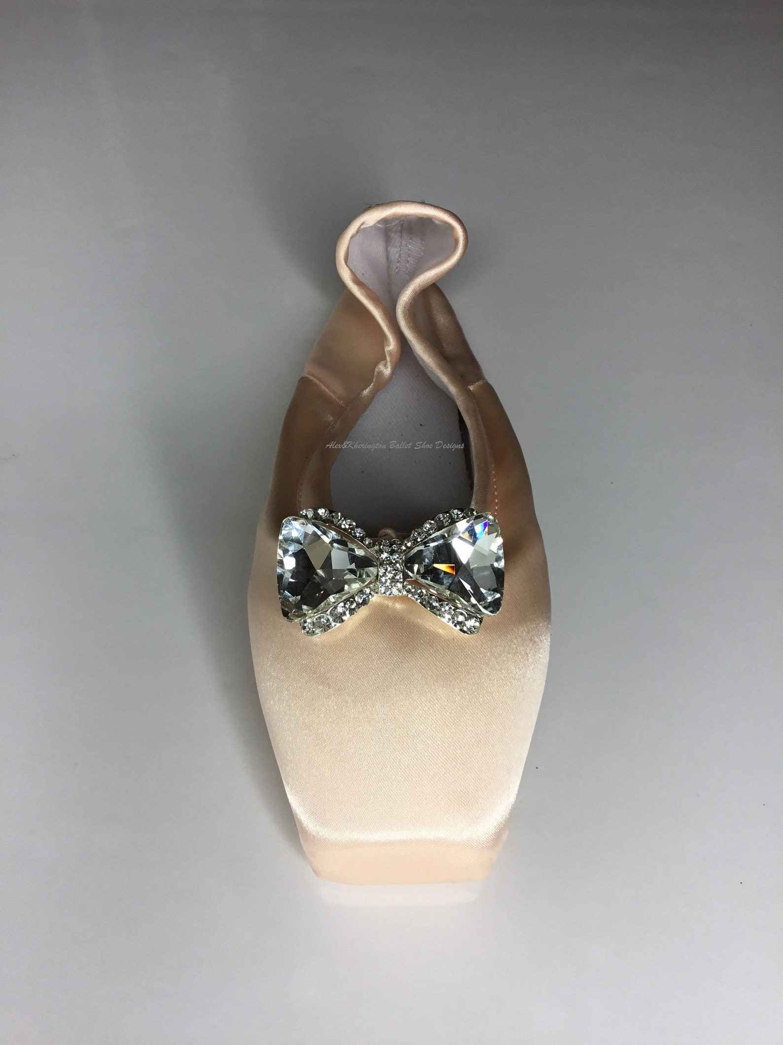 create your pointe shoes here at alex & kherington ballet shoe design - ribbons included