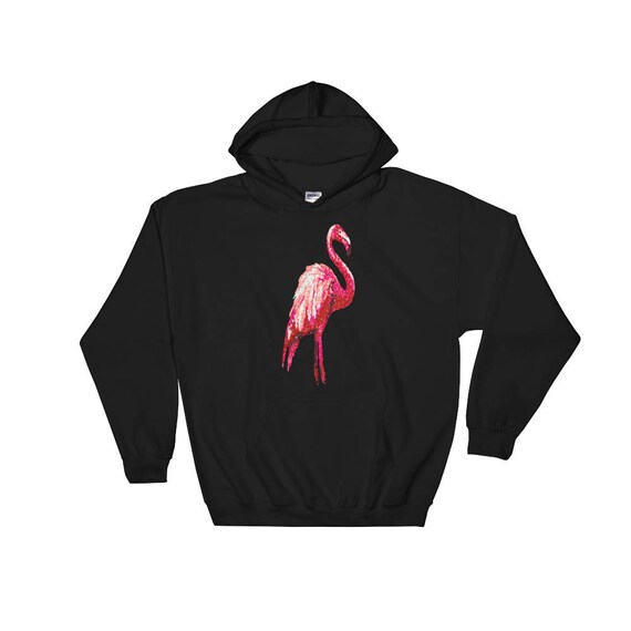 Hawaii Flamingo Unisex Pullover Teens Hoodie Hooded Sweatshirt Colorful