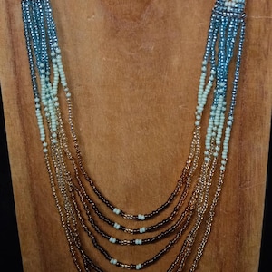 Inga Beaded Necklace: Colombian Boho Chic Sun Symbol 画像 13