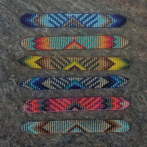 INTI bracelets.Inga-Kamëntša natives seed-beads bracelets,design inspired by sacred symbology. Couple bracelet/friendship bracelet.