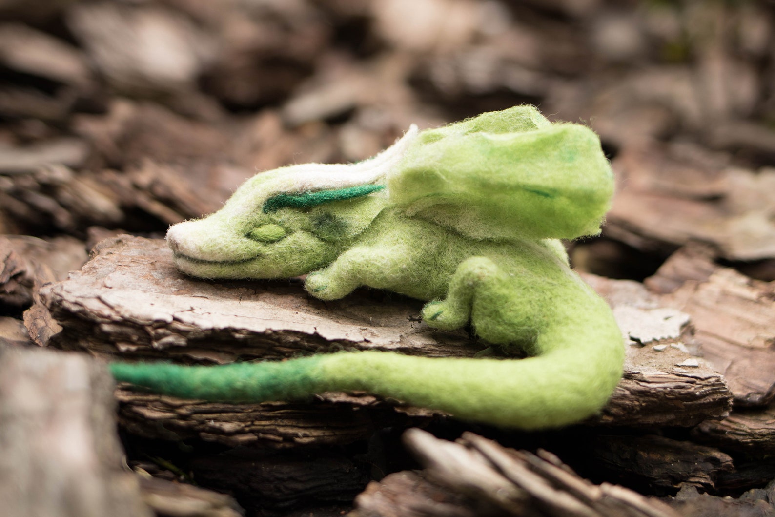 Grüne DrachenSkulptur Fee Garten Drache Drachenalter Etsy