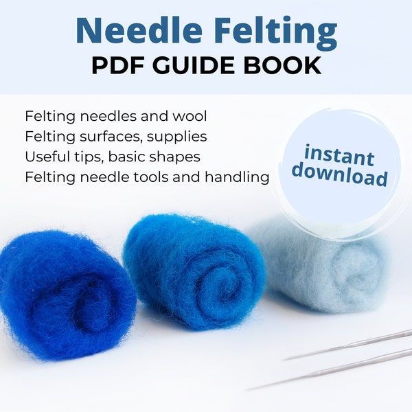 Learn to Needle Felt Etsy