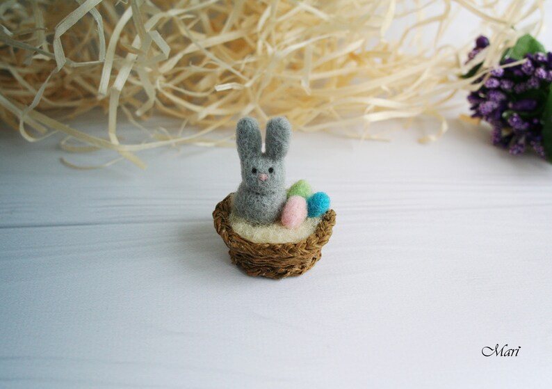 Little Bunny, Needle Felted Bunny