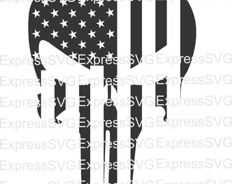 Punisher svg | Etsy