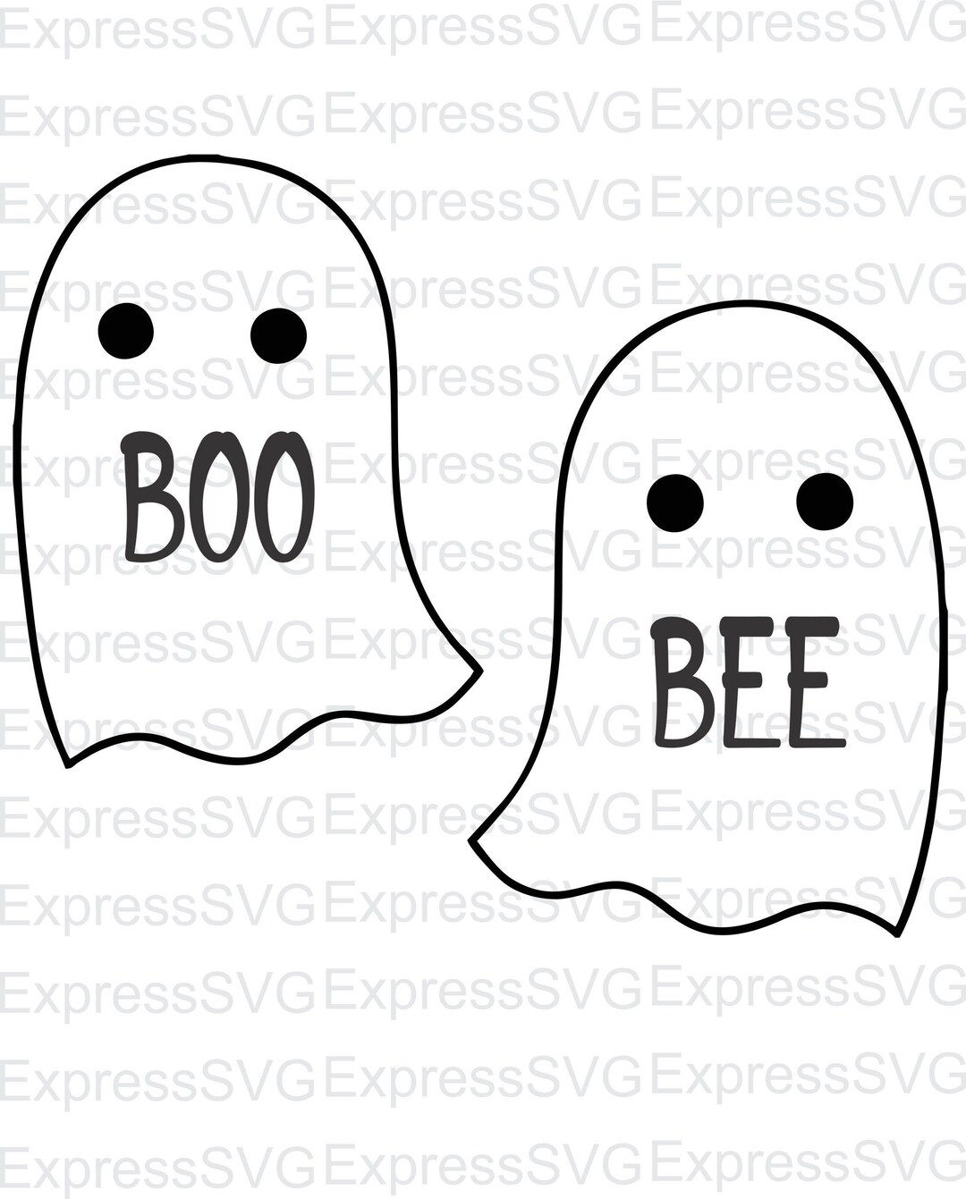 Boo Bee Ghose Digital File, Svg, Cdr, Png - Etsy