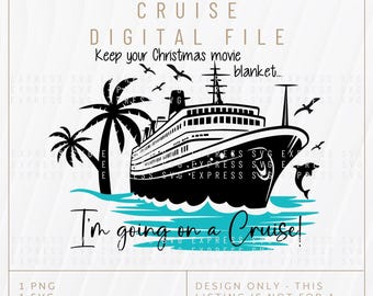 Keep your Christmas Blanket | Cruise | PNG | SVG | Digital File